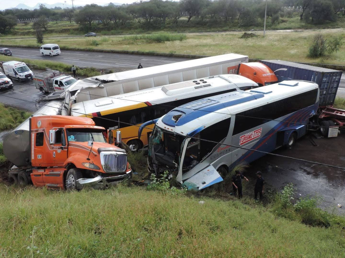 Accidente Carretera 45 Norte