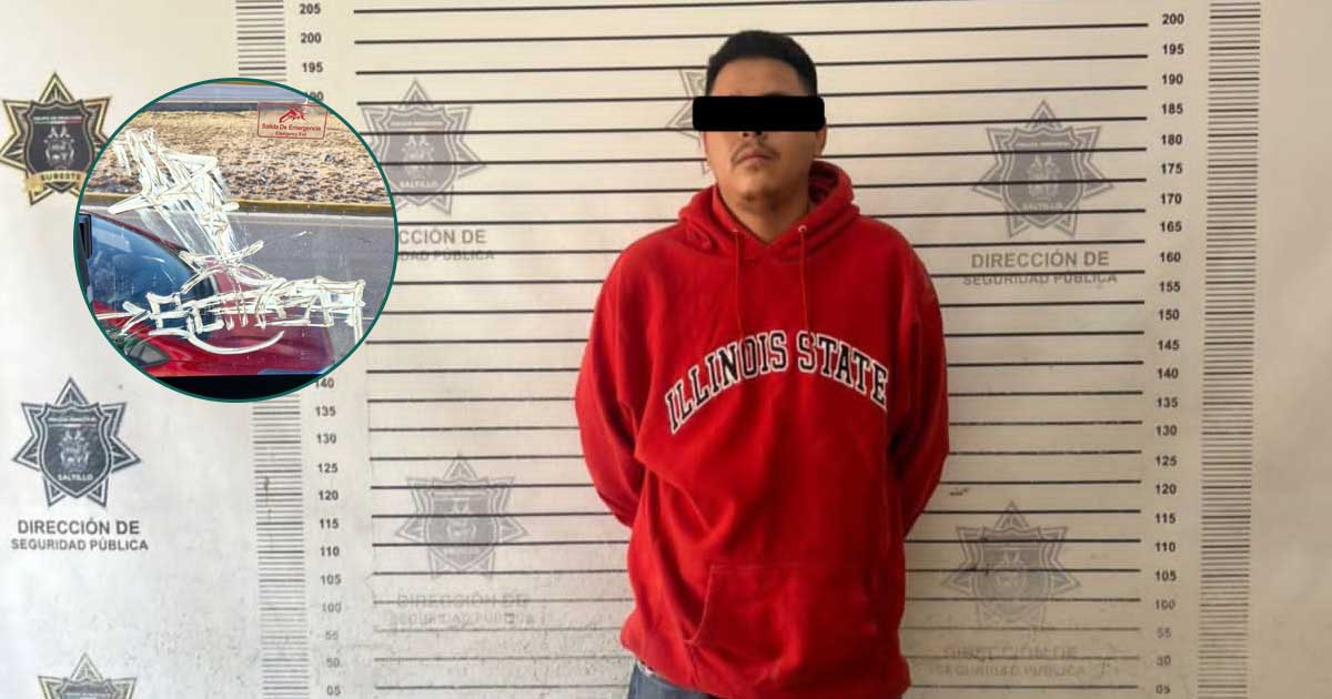 Joven detenido por rayas autobus
