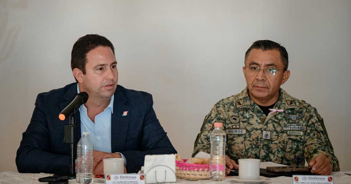 Javier Díaz, alcalde de Saltillo.