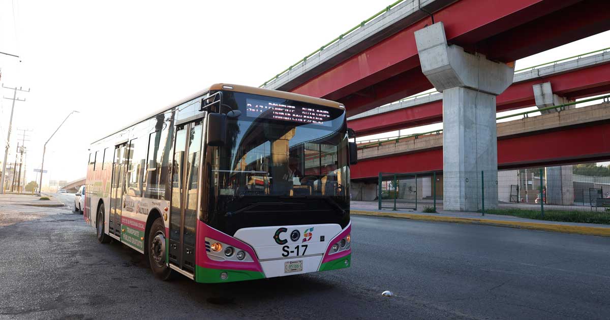 Autobús de Aquí Vamos Gratis.