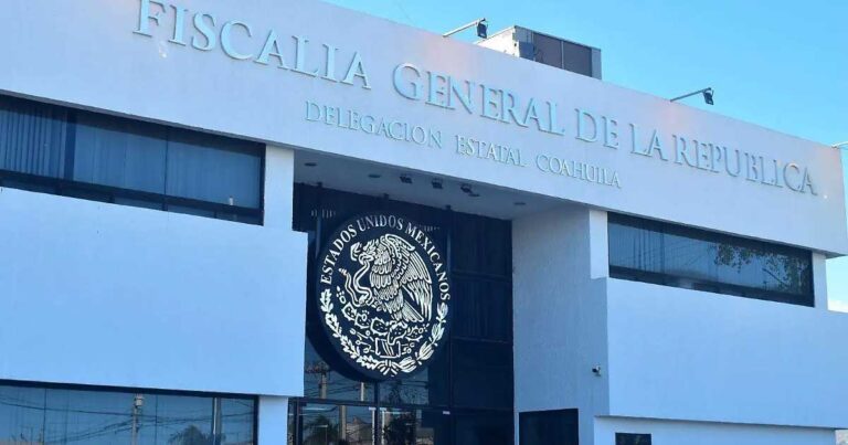 Fachada de la FGR Coahuila.