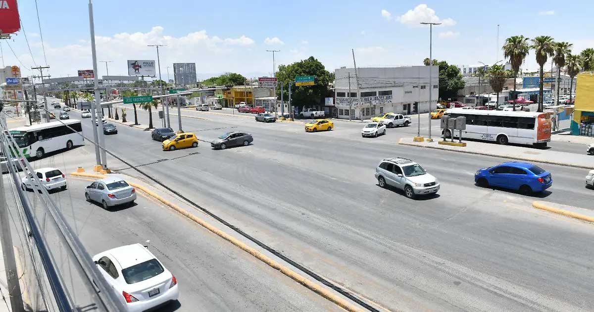 Sistema vial en Torreón.