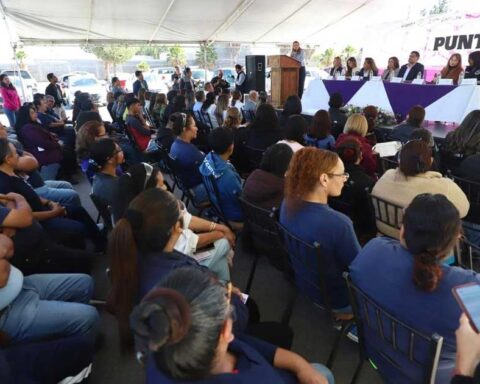 Inauguración del nuevo Punto Violeta.
