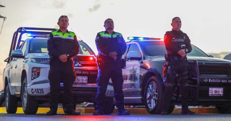 Operativo en Saltillo