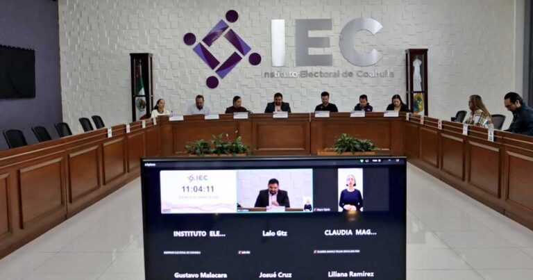 Sesión del IEC.