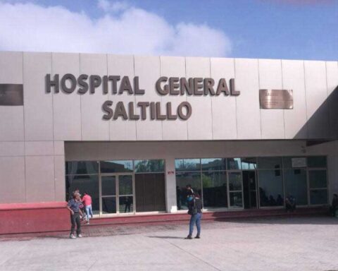 Fachada del Hospital General de Saltillo.