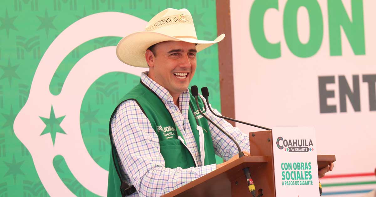 Manolo Jiménez, gobernador de Coahuila.