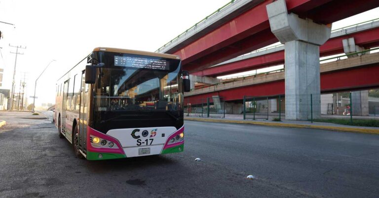 Unidad del Transporte Aquí Vamos Gratis en Saltillo.