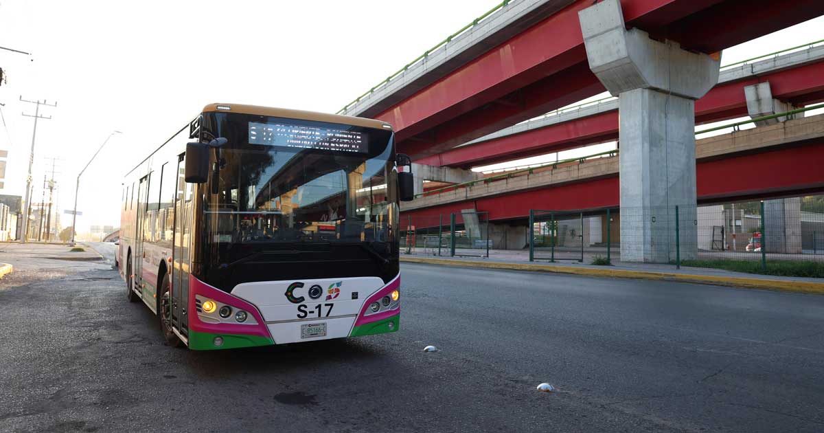 Unidad del Transporte Aquí Vamos Gratis en Saltillo.