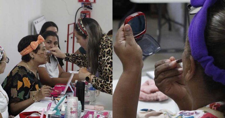 Taller de automaquillaje.