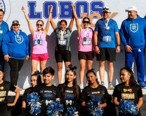 Ganadoras de la carrera de la UAdeC Lobos 2025