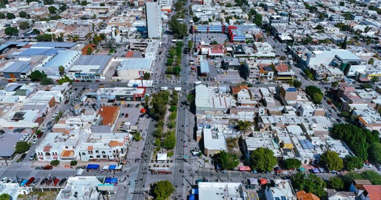 Vista aérea de la ciudad de Torreón.