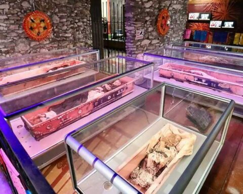Interior del Museo de las Momias.