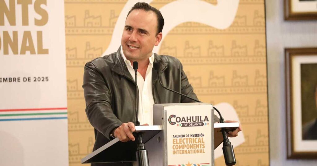 Manolo Jiménez, gobernador de Coahuila.