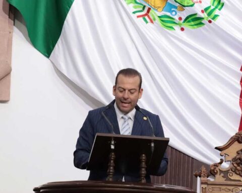 Diputado Felipe González en tribuna.