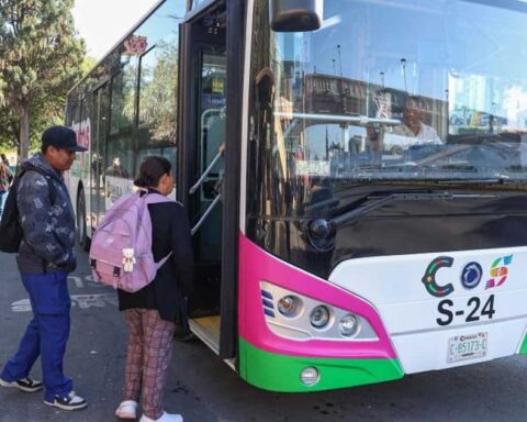 Unidad del transporte de Aquí vamos gratis.