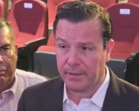 Fiscal Federico Fernández en entrevista a medios.