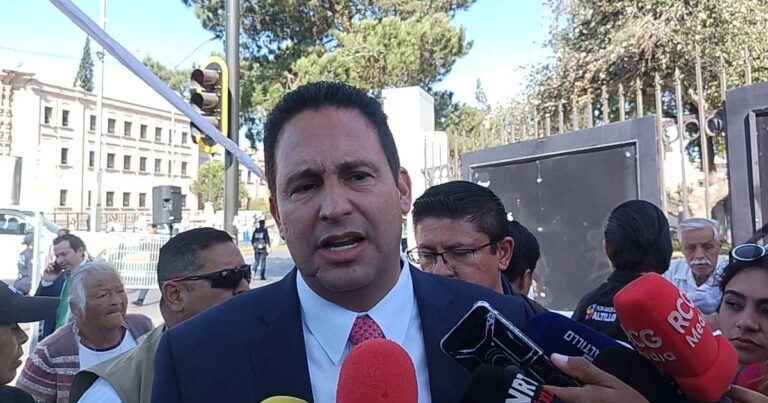 Javier Díaz, alcalde de Saltillo.