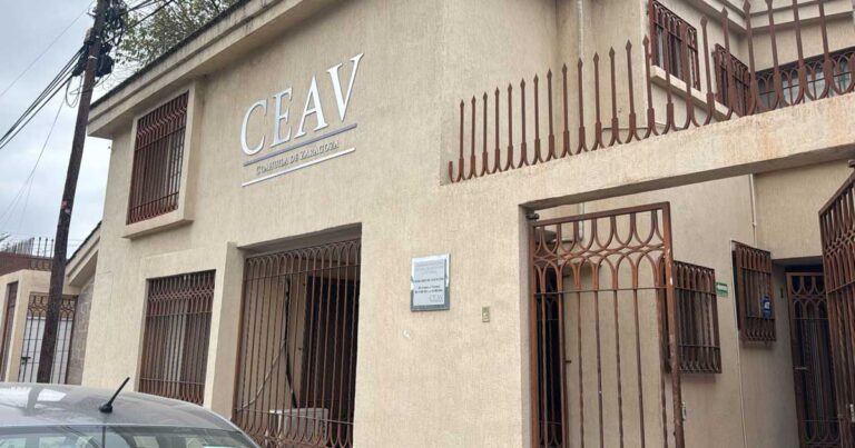 Exterior de las oficina de la CEAV Coahuila.