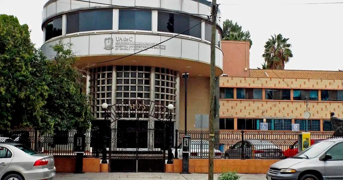 Fachada exterior del Hospital Universitario.