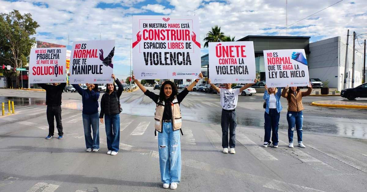 Activismo contra violencia a las mujeres en Torreón.