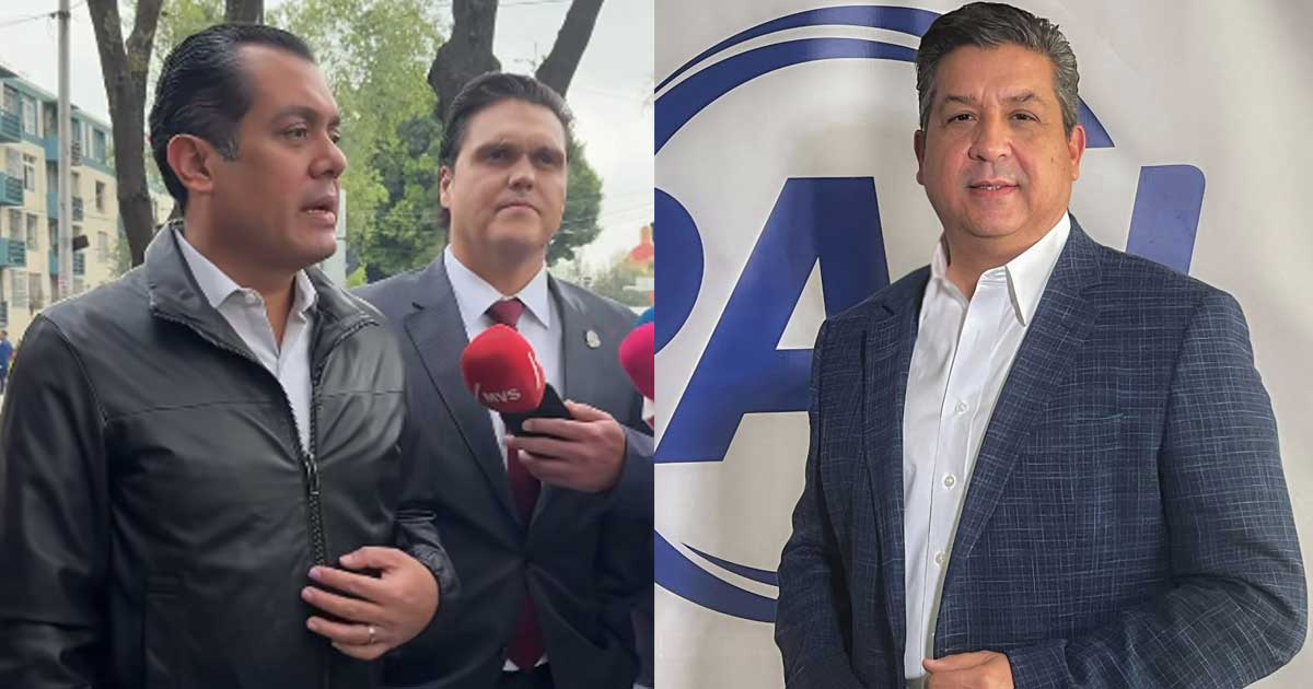 A la izquierda, Sergio Gutiérrez Luna; a la derecha, Francisco García Cabeza de Vaca.
