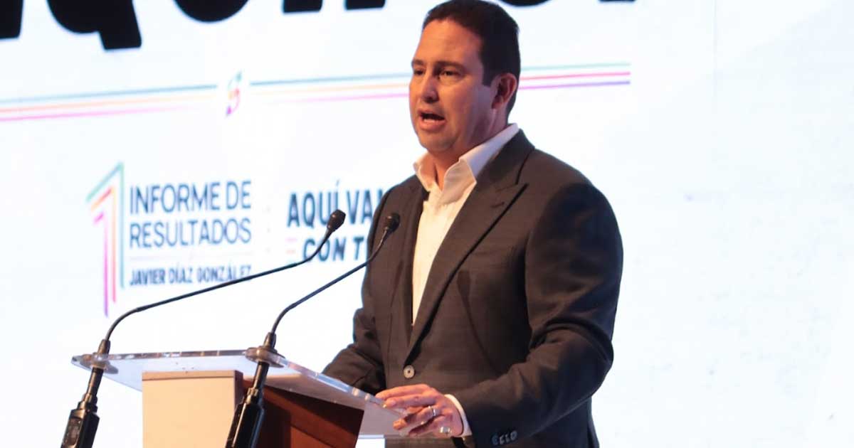 Javier Díaz, alcalde de Saltillo.