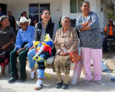 Posada en centro comunitario.