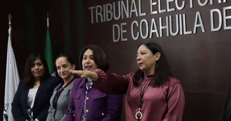 Karla Félix, magistrada presidenta del Tribunal Electoral de Coahuila.