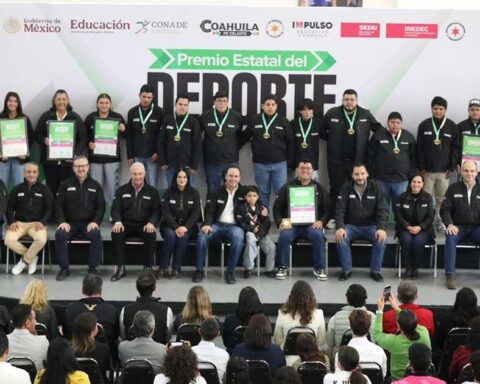 Ganadores del Premio Estatal del Deporte en Coahuila 2025.
