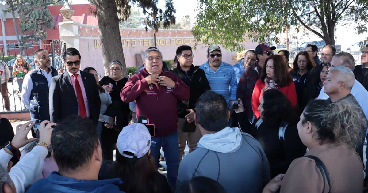 Personal docente y administrativo del Tec de Saltillo.