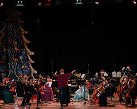 Orquesta en Concierto Navideño en Saltillo.