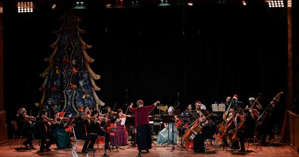 Orquesta en Concierto Navideño en Saltillo.
