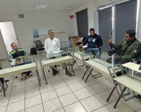 Reunión de Protección Civil en La Laguna.