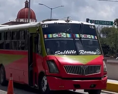 Transporte público en Ramos Arizpe.