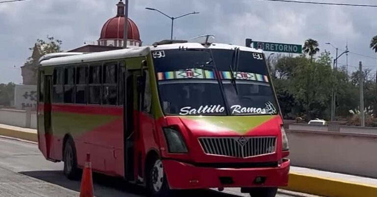 Transporte público en Ramos Arizpe.