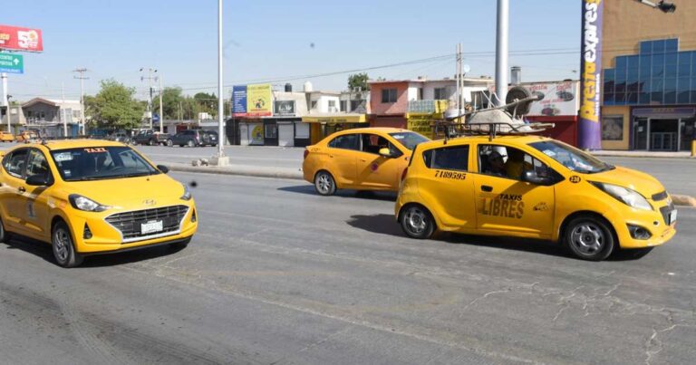 Taxis en Torreón.