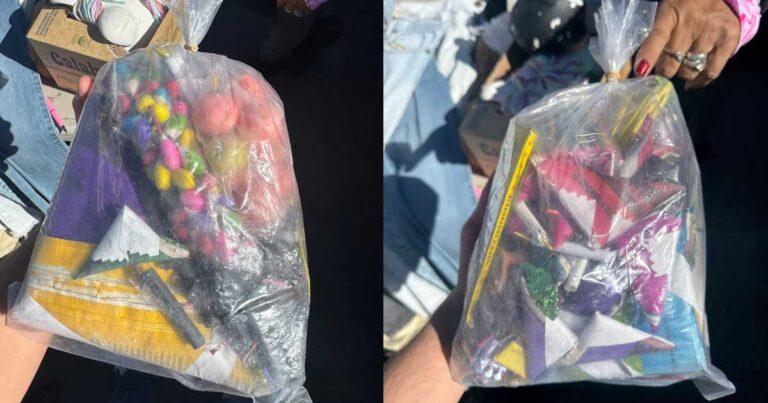 Bolsas de pirotecnia.