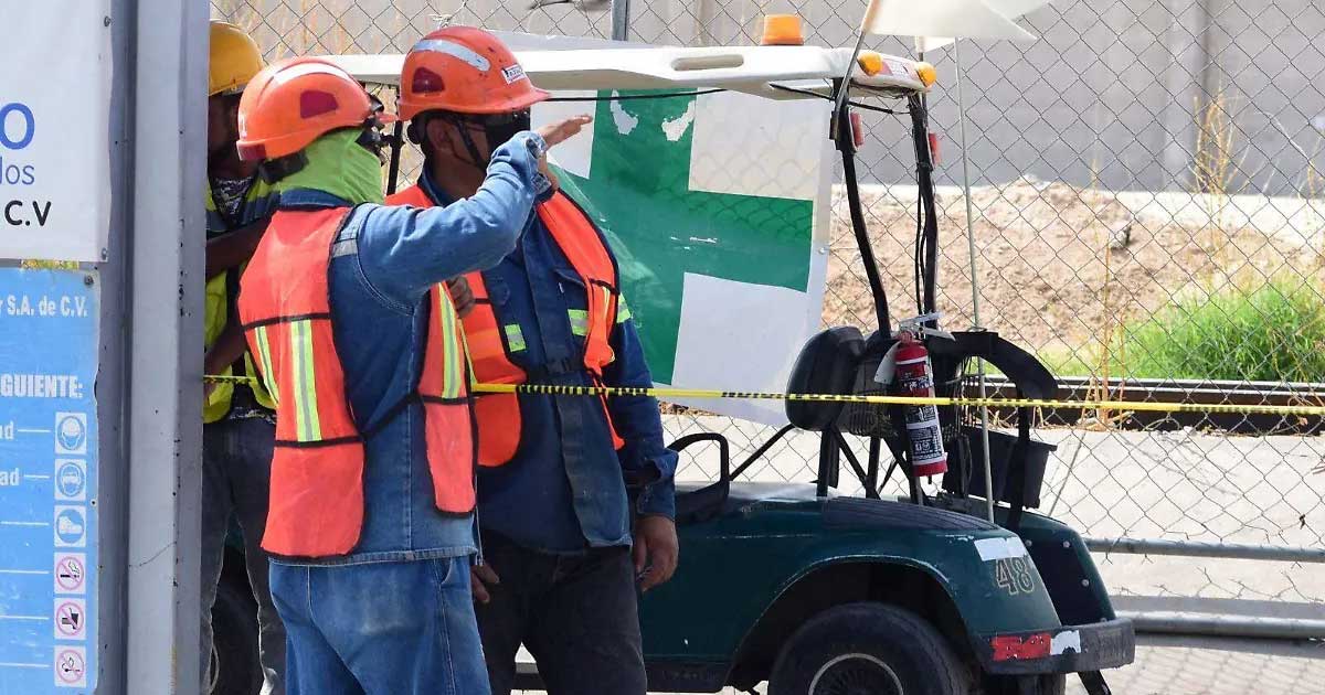 Trabajadores de la industria.