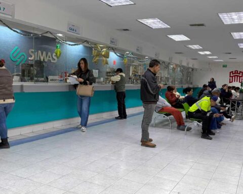 Interior de las oficinas de SIMAS Torreón.