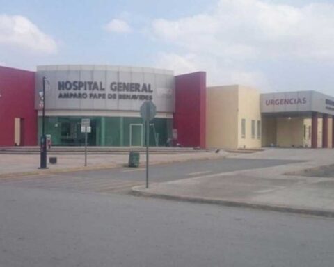 Exterior del Hospital General Amparo Pape en Monclova.