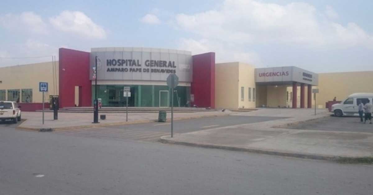 Exterior del Hospital General Amparo Pape en Monclova.