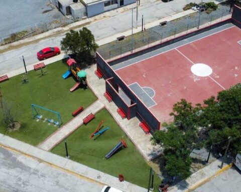 Obra pública en Ramos Arizpe.