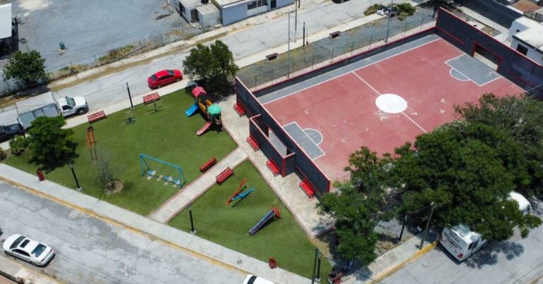 Obra pública en Ramos Arizpe.