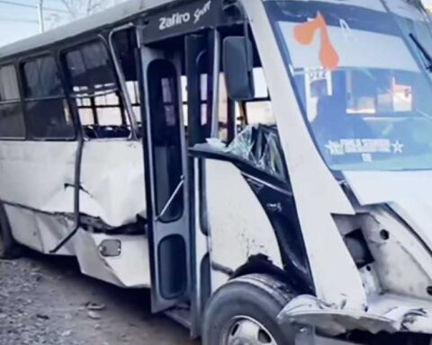 Accidente de la Ruta 7A en Saltillo.