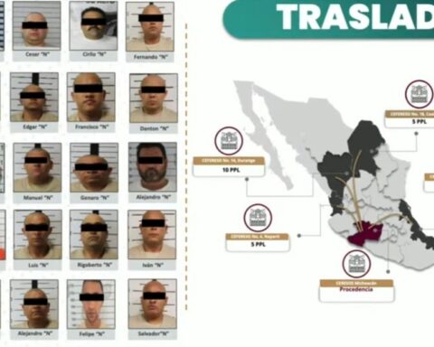 trasladas a reos de Michoacán a Coahuila