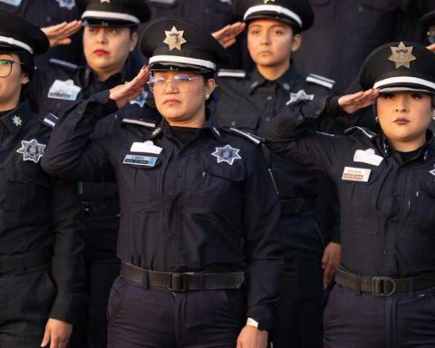 Policías de Saltillo.