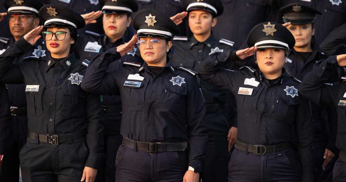 Policías de Saltillo.