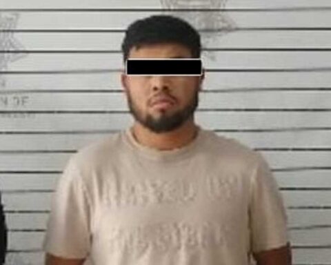 Hombre detenido en Saltillo.