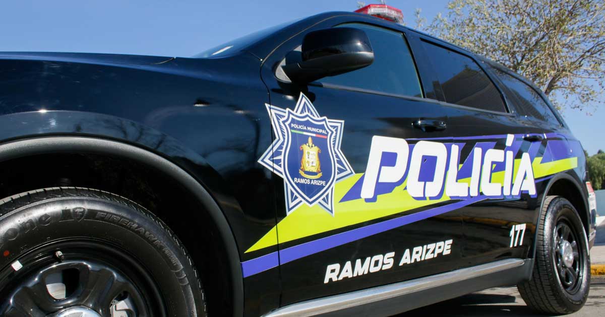 Nueva patrulla de Policía en Ramos Arizpe.
